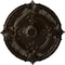 Ekena Millwork Attica Acanthus Leaf Ceiling Medallion (Fits Canopies up to 3 1/4"), 30 1/8"OD x 1 1/2"P, Bronze CM30ATBZS - alternate 1